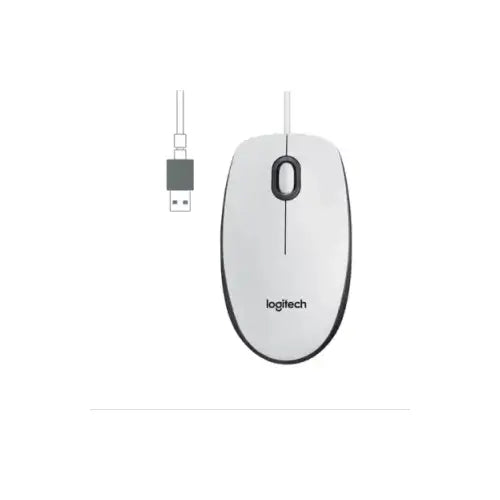 LOGITECH MOUSE OTTICO USB M100 BIANCO 910-006764 - Mouse - TecnoRoyal
