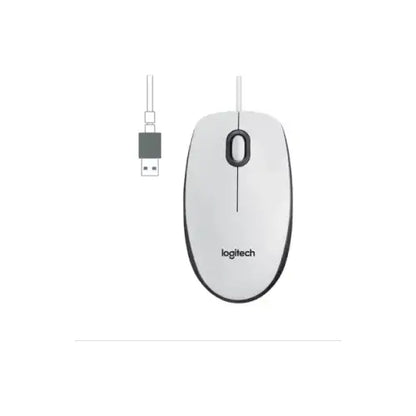 LOGITECH MOUSE OTTICO USB M100 BIANCO 910-006764 - Mouse - TecnoRoyal