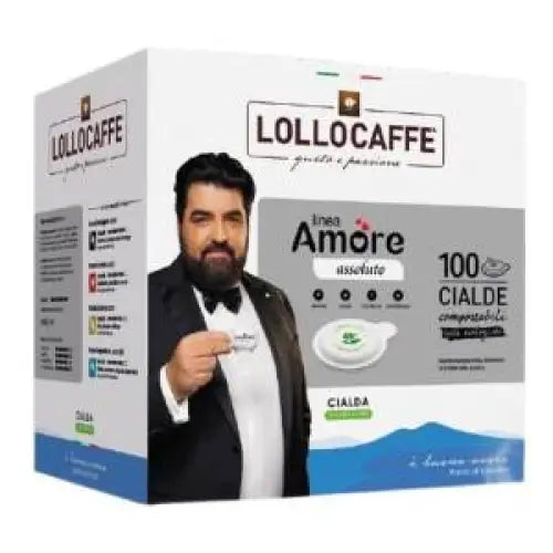 Lollocaff Box Cialde Amore Assoluto 44mm 100pz
