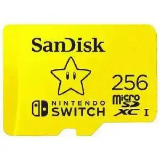 Switch Micro SDXC SanDisk 256GB for Nintendo Switch Accessori giochi