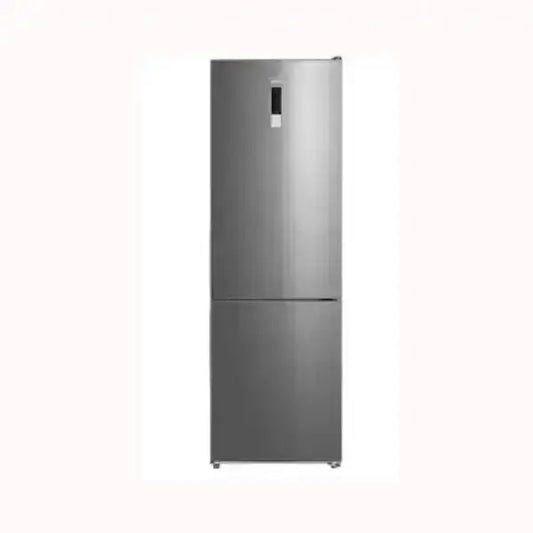 Frigorifero MIDEA a due porte con design moderno in acciaio inox e display digitale frontale