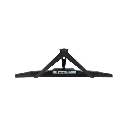 Monitor HANNSPREE con supporto stabile e porte multiple sul retro per connessione facile