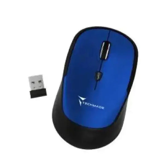 Techmade Mouse Wireless TM-XJ35 Blue Accessori informatica