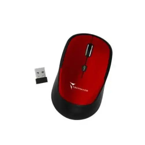 Techmade Mouse Wireless TM-XJ35 Red - Accessori informatica - TecnoRoyal