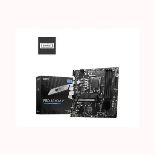 MSI MB 1700 12/13/14°GEN. PRO B760M-P 4xDDR5 4xSATA M.2 VGA/HDMI/DP Schede madri