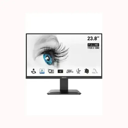 Monitor MSI da 23,8 pollici Full HD 1920x1080 con design moderno e supporto regolabile