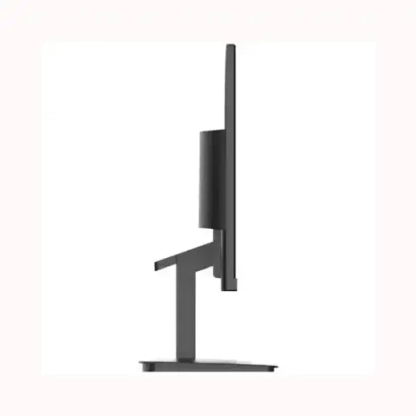 Monitor MSI vista laterale con design sottile e supporto regolabile in colore nero