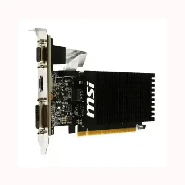 Scheda video MSI con dissipatore passivo e doppia uscita video VGA e HDMI per PC