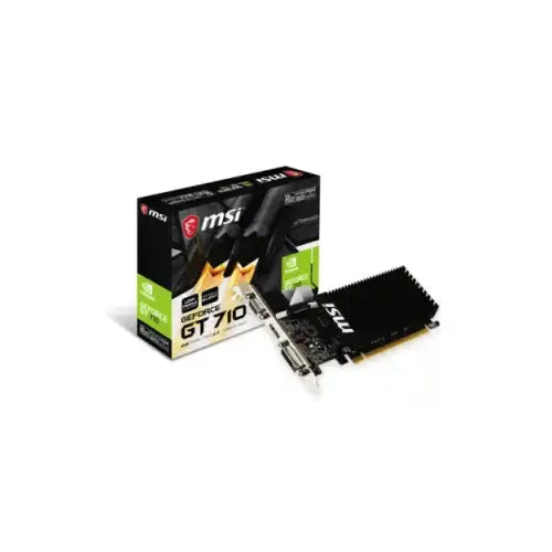 MSI VGA GT710 2GB 2GD3H LP VGA/DVI/HDMI GDDR3 V809-2000R - Schede video - TecnoRoyal