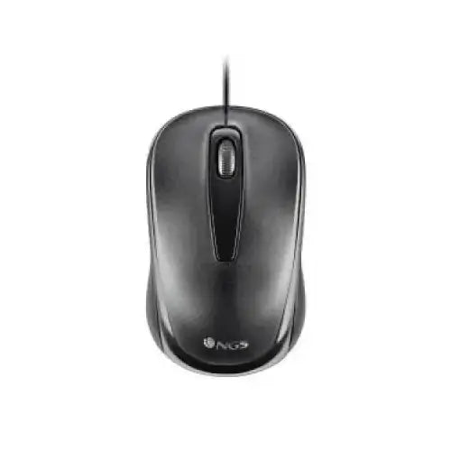 NGS Mouse Easy Delta 1200dpi 3tasti Black - Accessori informatica - TecnoRoyal