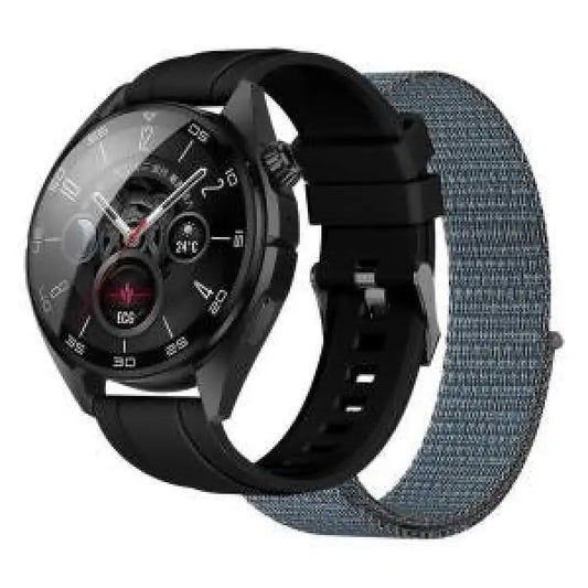Nilox Smartwatch Trailpro 1.43" Sportivo GPS Integrato + 2 Cinturini Smartwatch