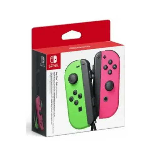 NINTENDO SWITCH SET 2 JOY-CON VERDE/ROSA IT - Controller - TecnoRoyal