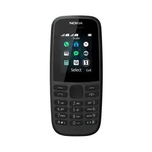 Nokia 105 Black 2019 DS EU Cellulari per anziani