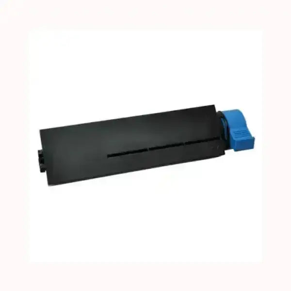 Toner OKI nero compatibile per stampanti con componente blu per facile installazione