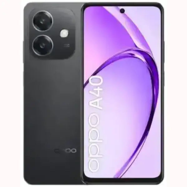 OPPO A40 4+128GB 6.67" 4G Sparkle Black DS ITA Smartphone