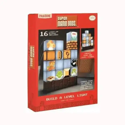 Paladone Lampada Super Mario Build A Level Gadget & Toys