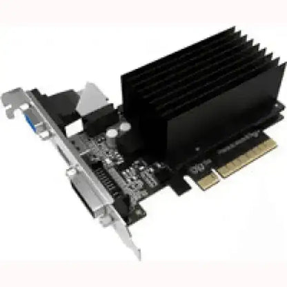 Scheda video PALIT con dissipatore nero e connettori per pc desktop