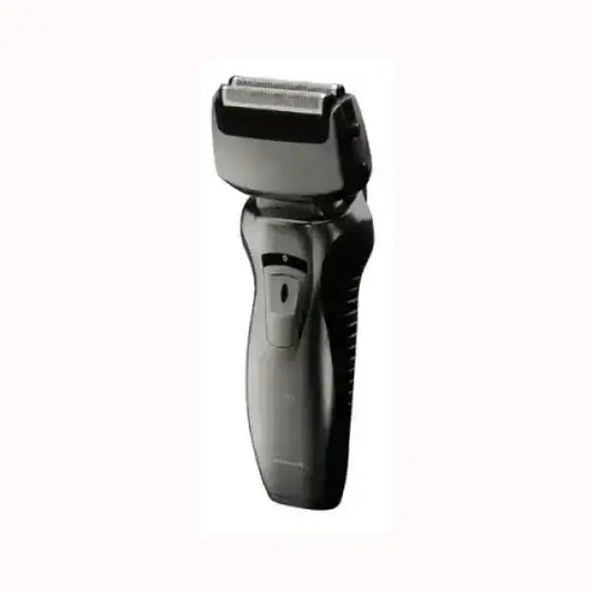 Rasoio elettrico Panasonic nero con design ergonomico per una rasatura precisa e confortevole