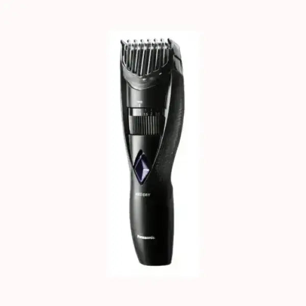 Regolabarba Panasonic nero con pettine regolabile e design ergonomico per rifiniture precise