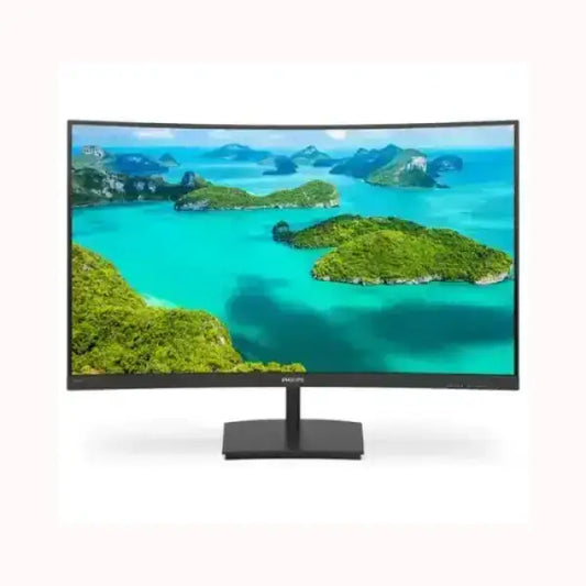 Monitor curvo PHILIPS con schermo ampio e colori vividi, ideale per lavoro e intrattenimento