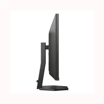 Monitor PHILIPS nero vista laterale con design sottile e supporto regolabile