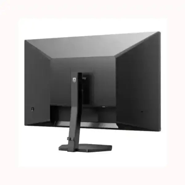 Monitor PHILIPS vista posteriore con supporto regolabile e design nero elegante