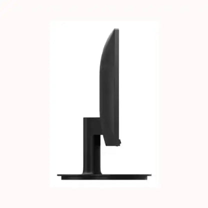 Profilo laterale di un Philips monitor nero con design sottile e supporto stabile