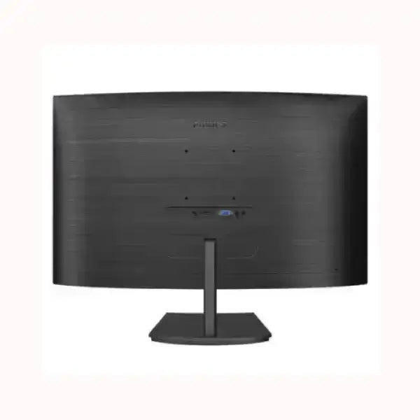 Retro del PHILIPS MONITOR nero con supporto rettangolare e porte di connessione visibili