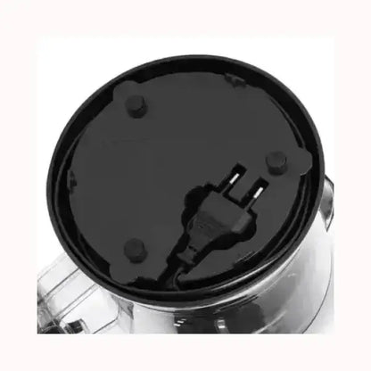 Spremiagrumi PRINCESS con base nera e avvolgicavo integrato per un facile stoccaggio