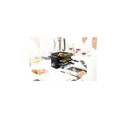 PRINCESS BISTECCHIERA RACLETTE PIANO BLACK 4 GRIGLIA 50x60cm 700W Princess