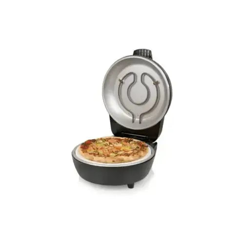PRINCESS FORNO PIZZA PRO PIETRACERAMICA 30cm 400° 1200W NERO - Fornetti - TecnoRoyal