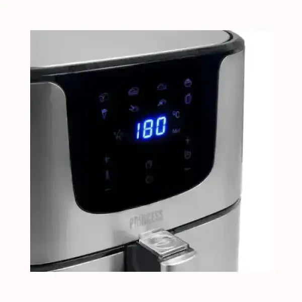 Friggitrice ad aria Princess con display digitale e temperature regolabili per cucina sana