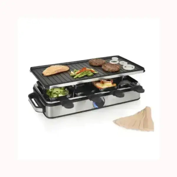 Bistecchiera PRINCESS elettrica con piastra grill e scomparti per cucinare carne e verdure
