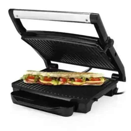 Bistecchiere princess con piastre antiaderenti per grigliare panini e carne in casa