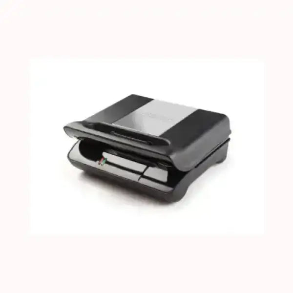Bistecchiera PRINCESS nera compatta con design moderno e maniglia ergonomica
