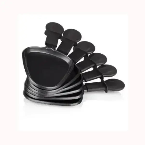 Set di 6 bistecchiere PRINCESS antiaderenti nere con manico ergonomico per grigliare