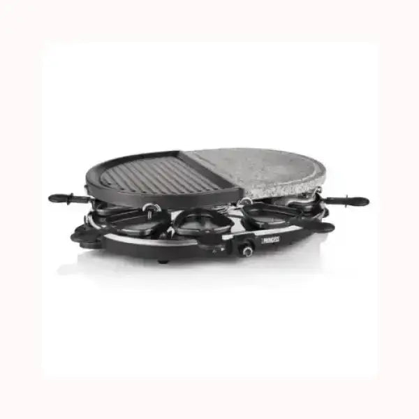 Bistecchiere PRINCESS con piastra grill e pietra lavica per cottura versatile e gustosa