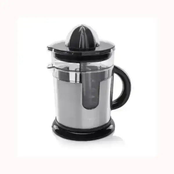 Spremiagrumi PRINCESS in acciaio inox con contenitore trasparente e manico ergonomico