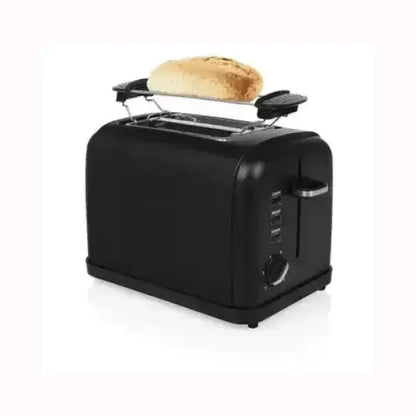 Tostapane PRINCESS nero con funzione scalda pane e regolazione temperatura