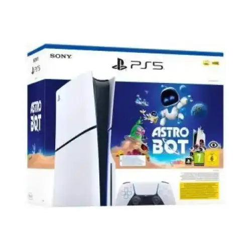 PS5 Console 1TB Standard Slim White Astro Bot Bundle ITA Sony Computer Ent.