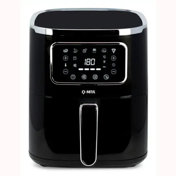 Friggitrice ad aria JOCCA nera con pannello digitale e controllo temperatura per cucina sana