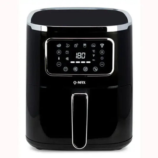 Friggitrice ad aria JOCCA nera con pannello digitale e controllo temperatura per cucina sana