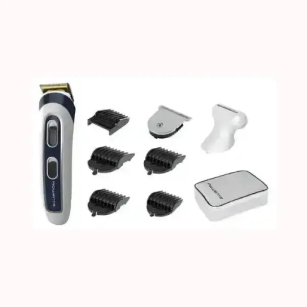 Regolabarba Rowenta con accessori multipli per taglio e rifinitura precisa della barba