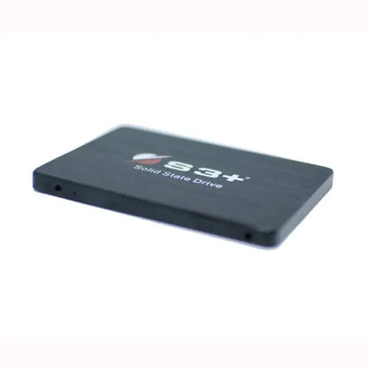 Disco rigido SSD S3 plus nero con design compatto e superficie spazzolata