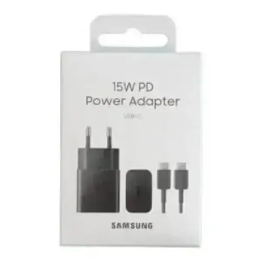 Samsung Caricatore 15W EP-T1510X PD USB-C + Cavo 1m USB-C Black Accessori telefonia