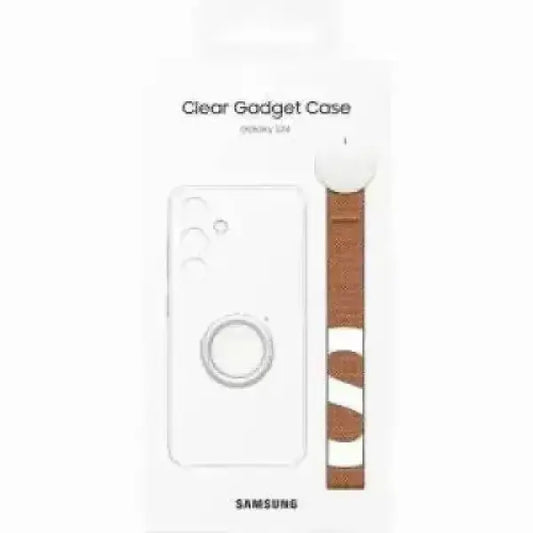 Samsung Cover Trasparente Clear Gadget Case S24 EF-XS921 Accessori telefonia
