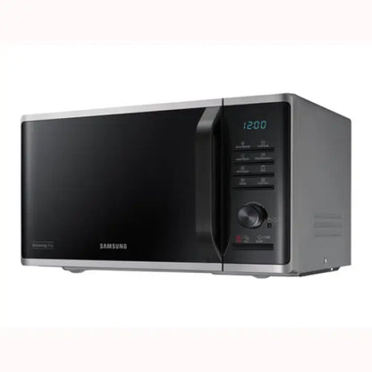 Samsung Forno Microonde in acciaio inox con display digitale e comandi manuali facili da usare