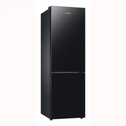 Frigorifero combinato Samsung nero moderno con doppia porta e design elegante per la casa