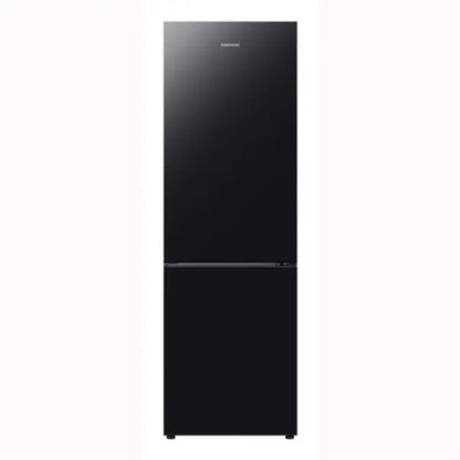 Frigorifero Combinato Samsung nero con doppia porta e design moderno per cucina