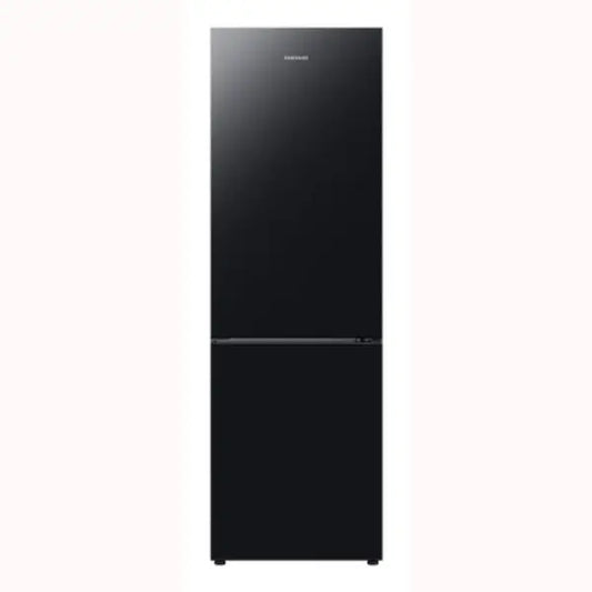 Frigorifero Combinato Samsung nero con doppia porta e design moderno per cucina